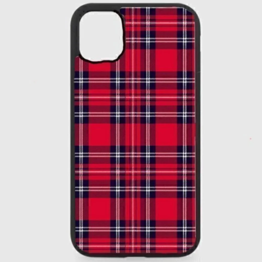 Red Plaid Phone Case
